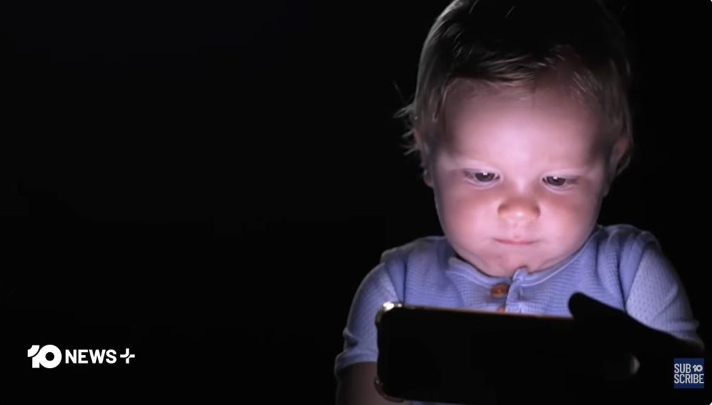 Screen Time equals brain damage in children