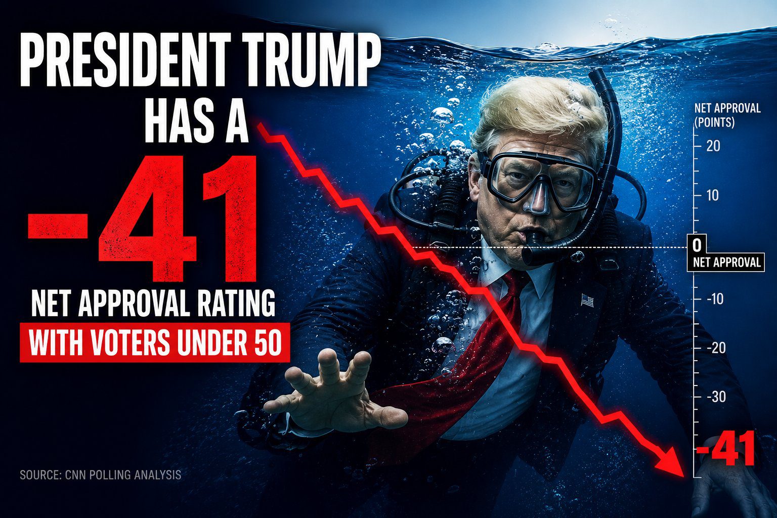 Trump Underwater