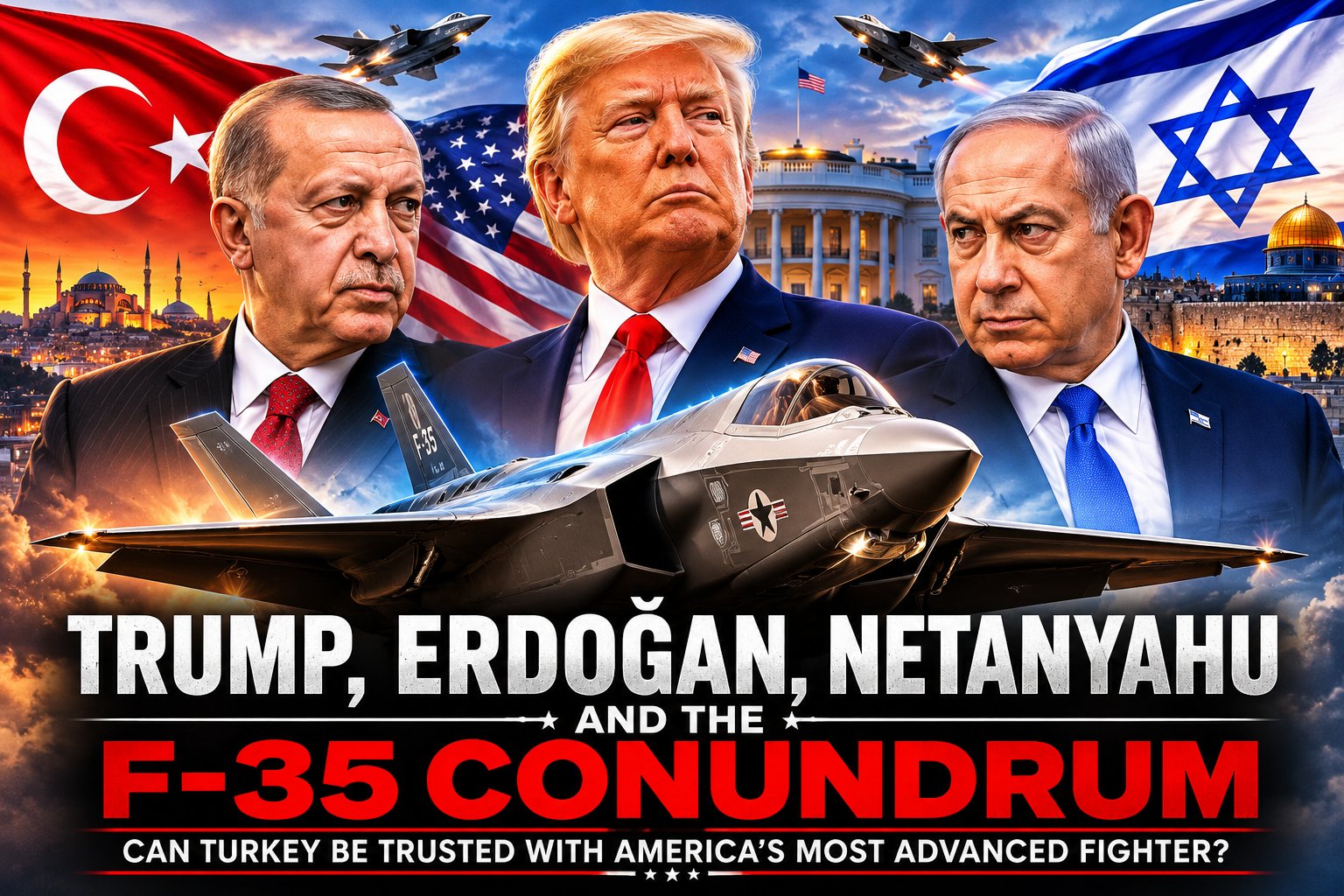 Trump, Erdoğan, Netanyahu and the F-35 Conundrum