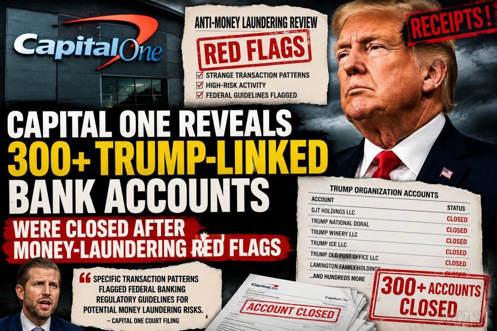 Trump and Capital One Money Laundering