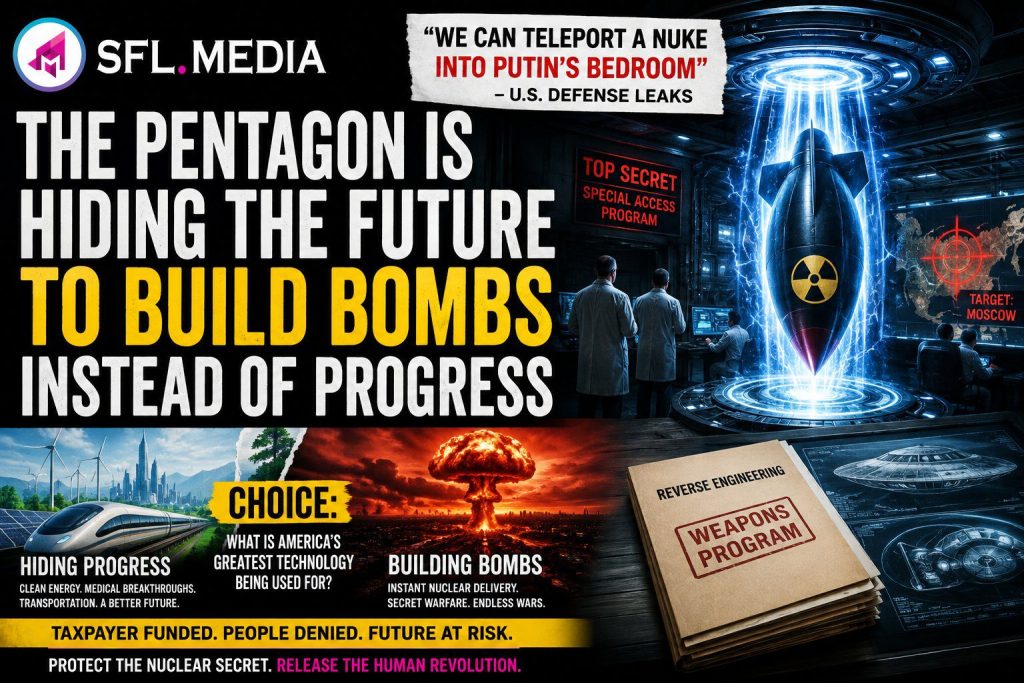 Teleport nuclear weapons