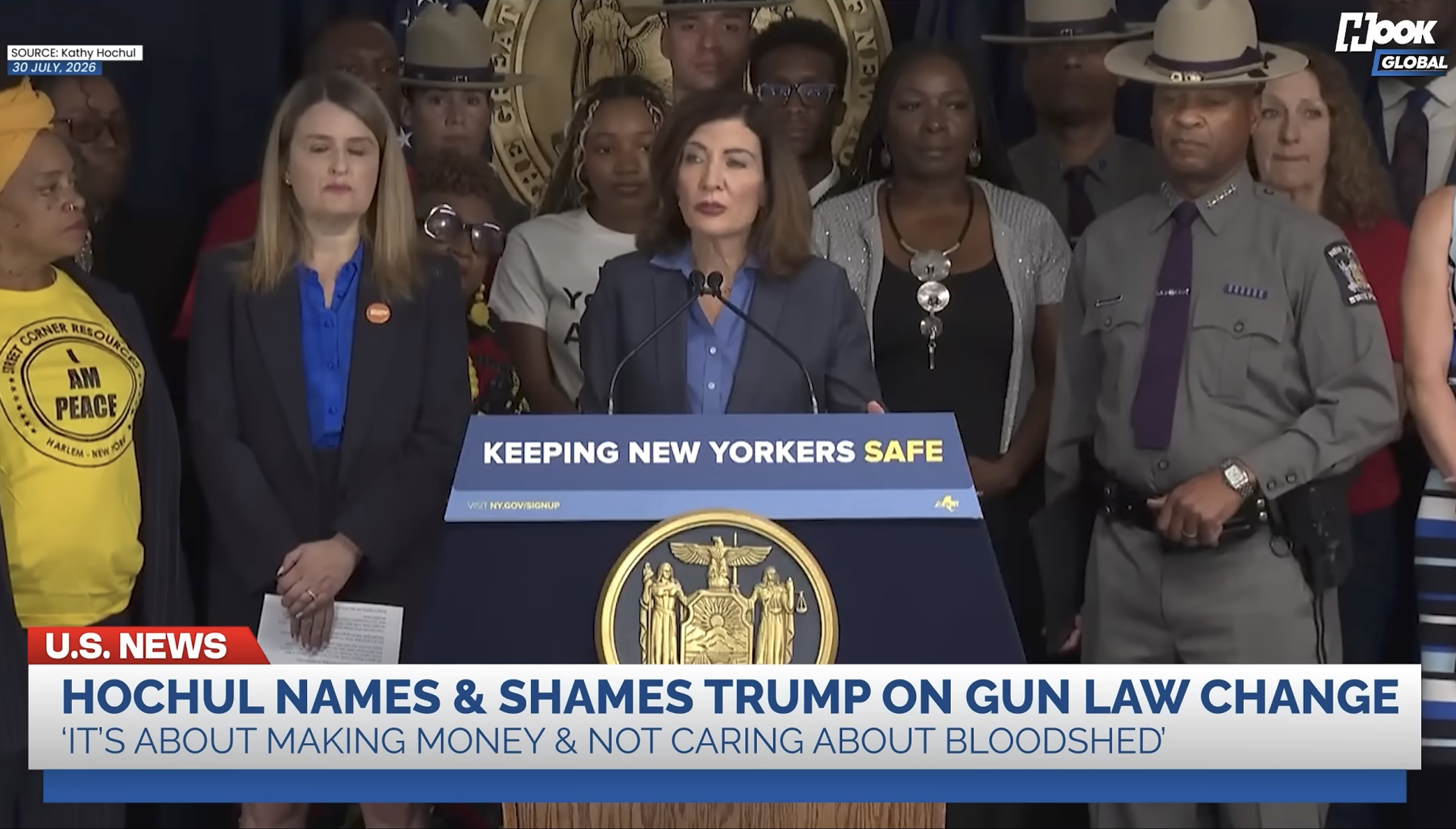 New York Governor Kathy Hochul