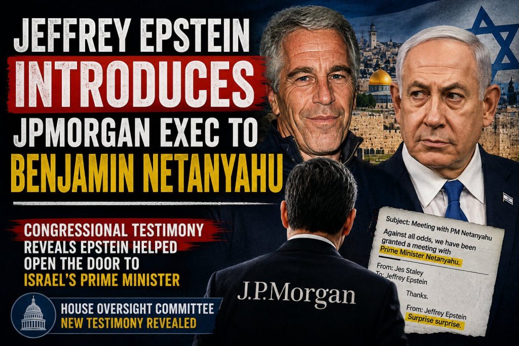 Benjamin Netanyahu and Jeffrey Epstein