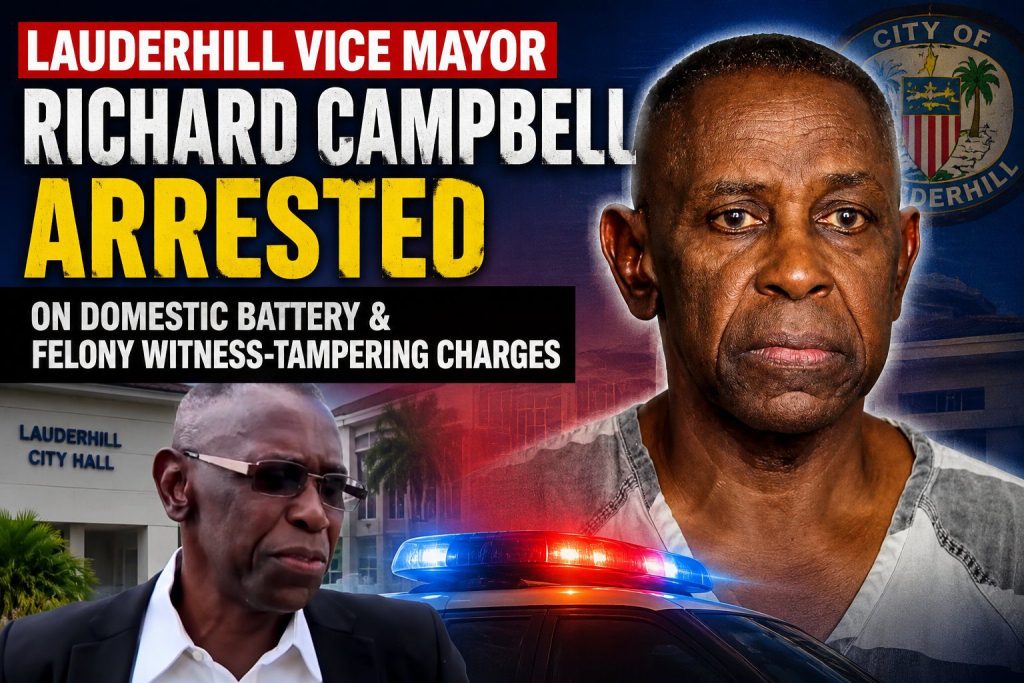 Lauderhill Vice Mayor Richard Campbell