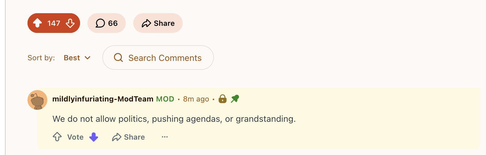 Reddit Mod Insults User for no Reason 