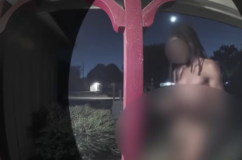 Naked Doordash guy