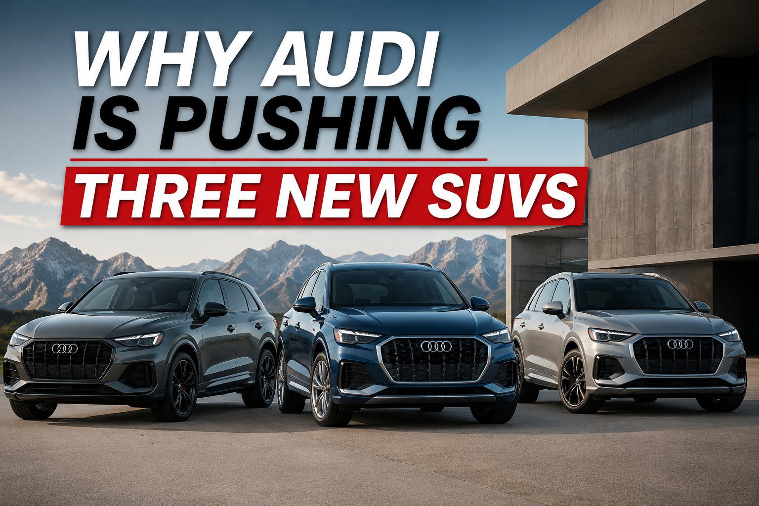 audi new suvs