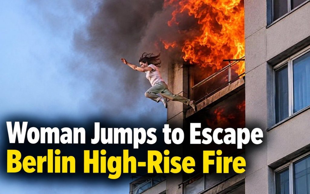 Woman Jumps