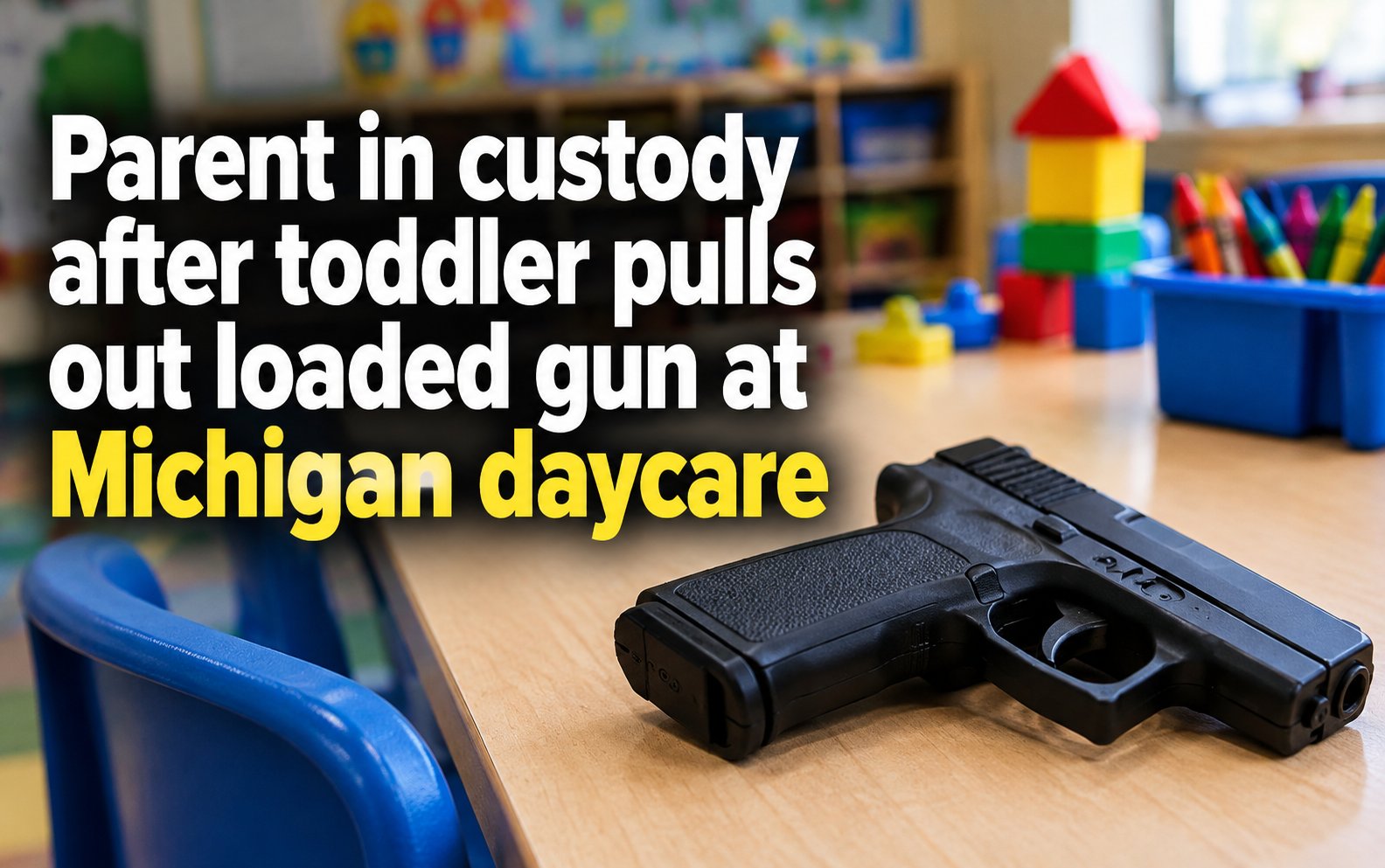Toddler Pulls Loaded Gun