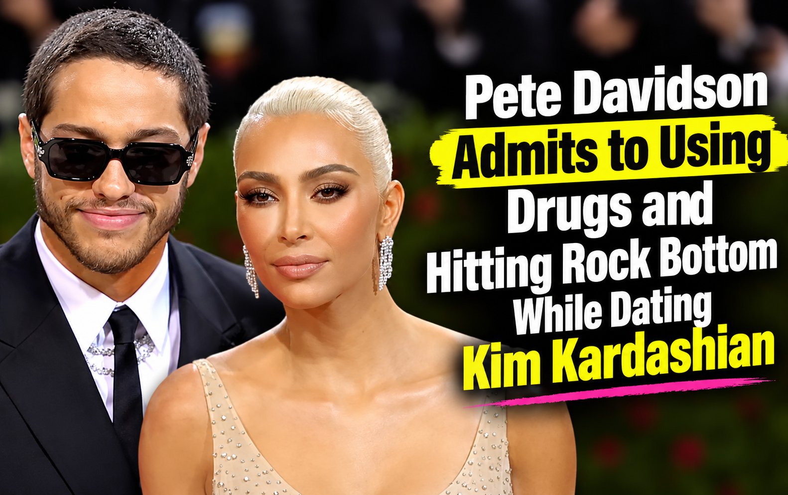 Pete Davidson drugs