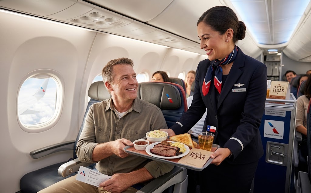 American Airlines BBQ