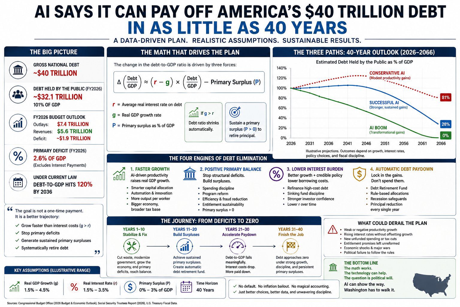 Artificial Intelligence Plan to Pay Off US Debt Artificial Intelligence Plan to Pay Off US Debt