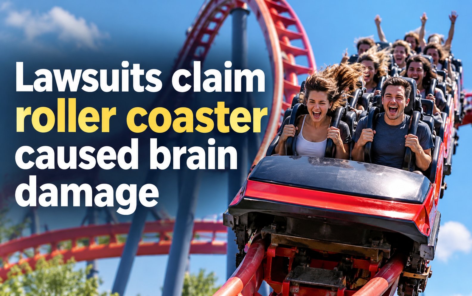 Lawsuits claim roller coaster caused brain damage