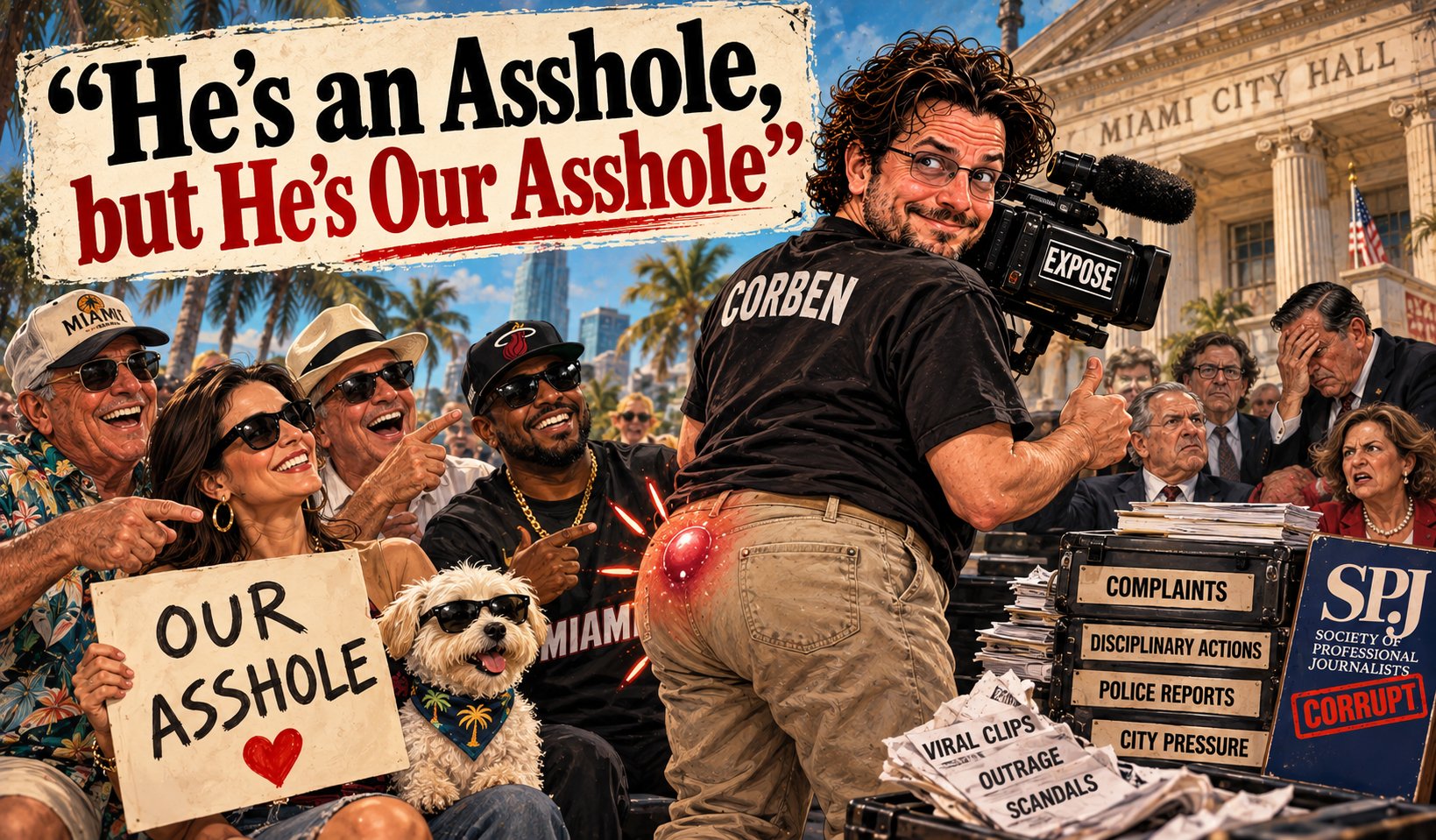 Billy Corben “He's an Asshole, but He's Our Asshole” Billy Corben “He's an Asshole, but He's Our Asshole”