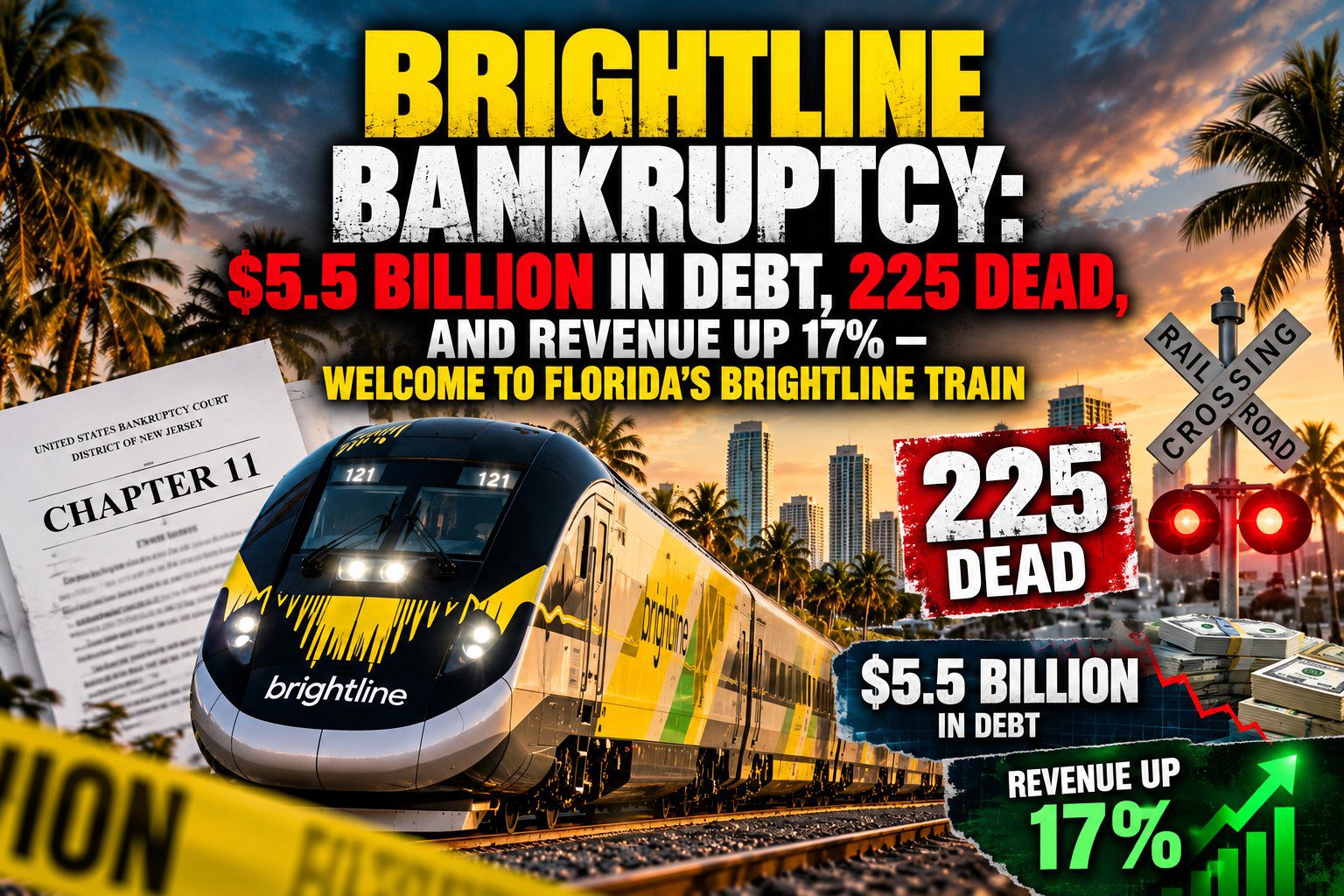 Florida Brightline Bankruptcy