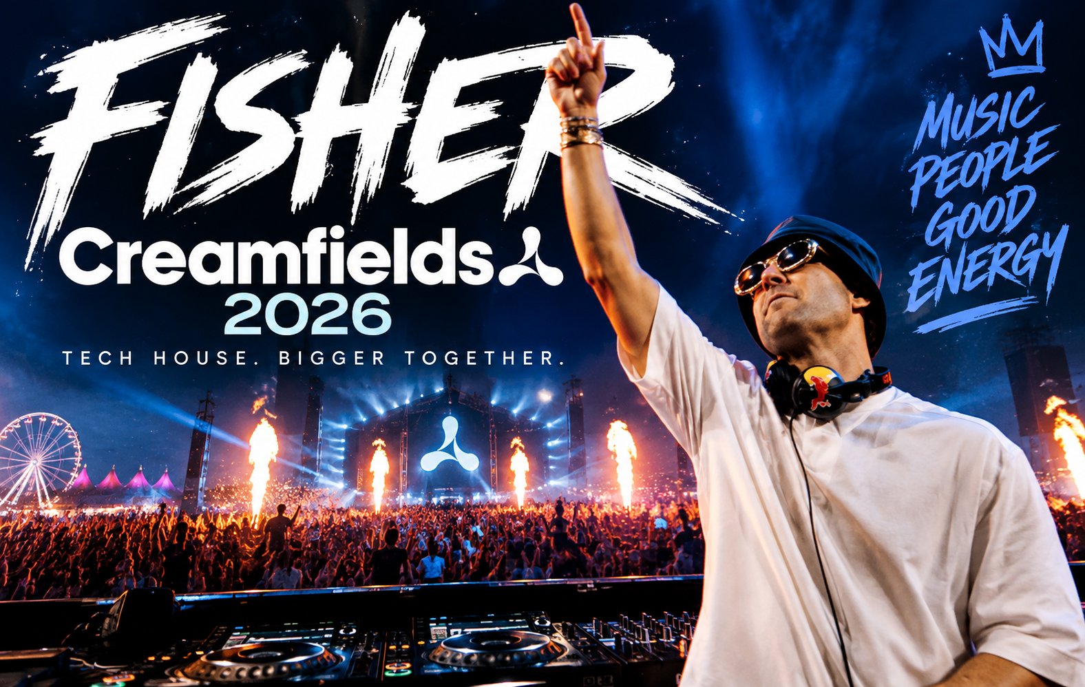 Fisher Creamfields.