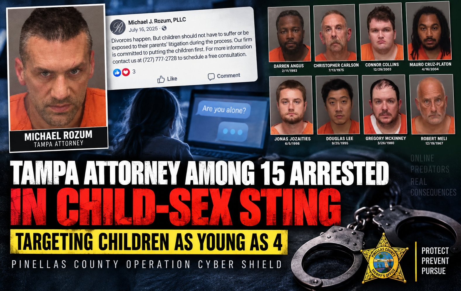 Police Sting Michael J. Rozum