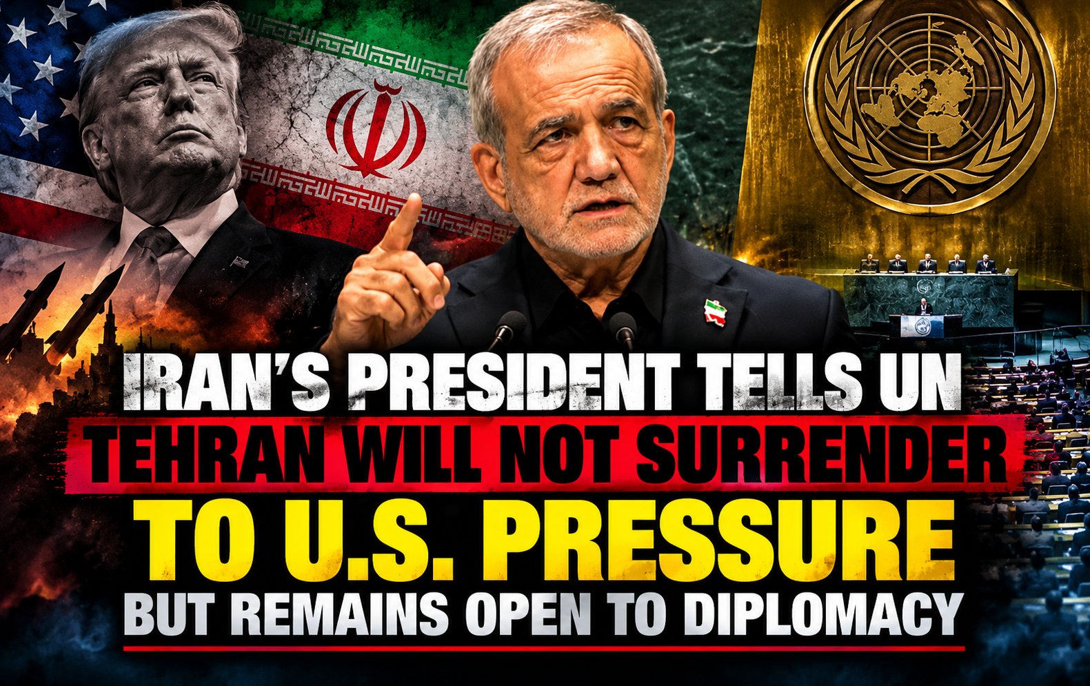 Irans President Speaks to UN
