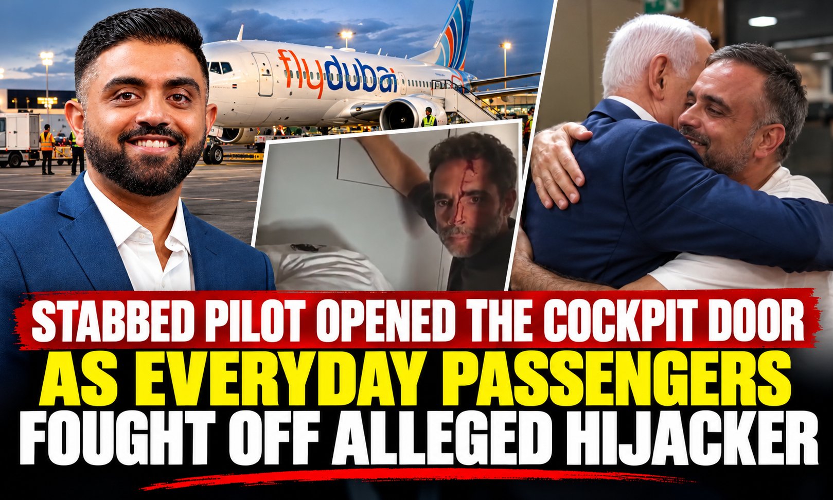 Pilot Stabbed on FlyDubai