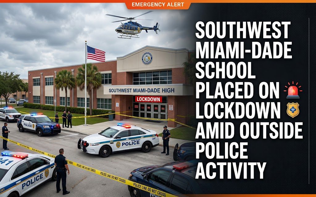 school place on lockdown