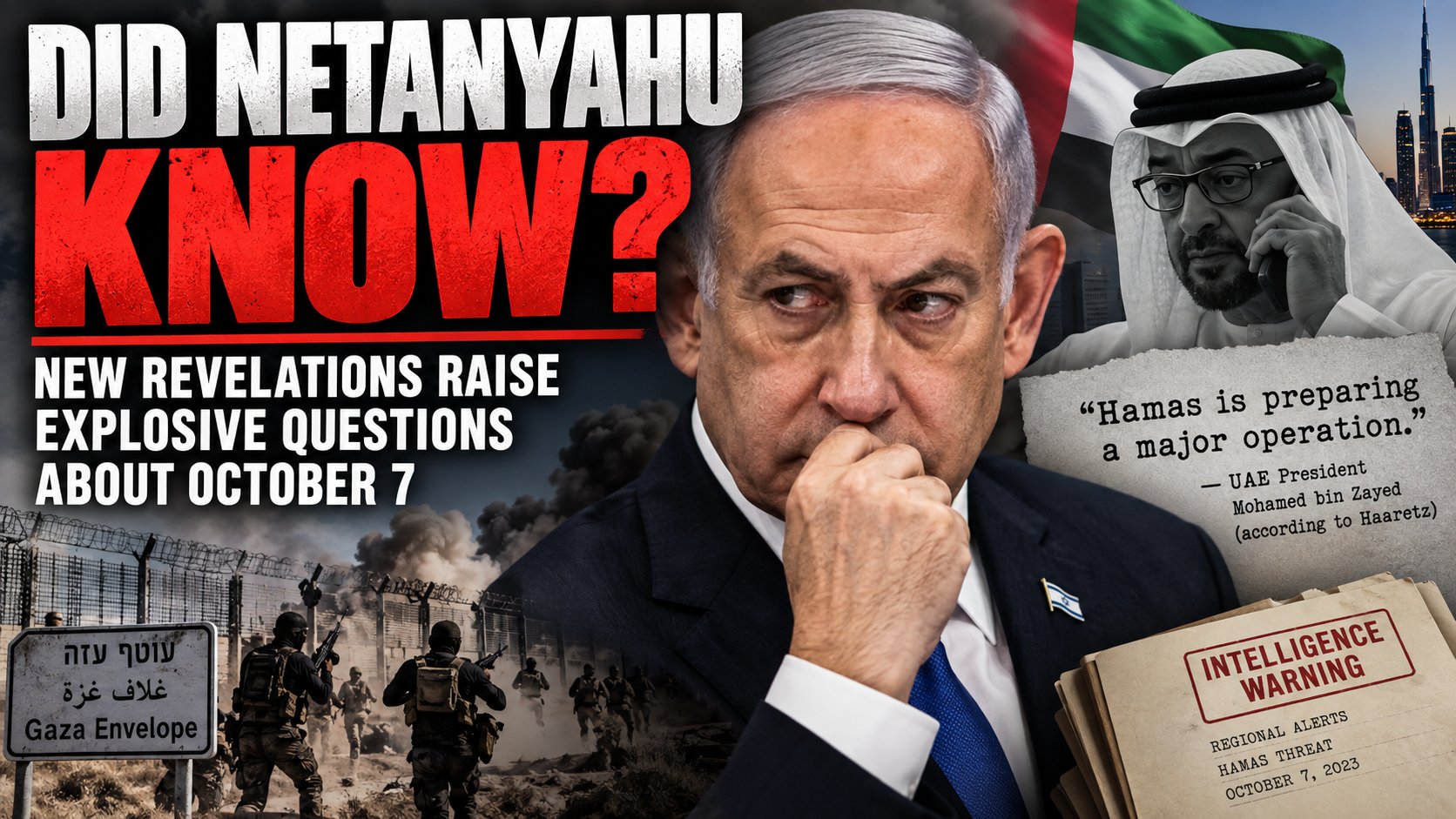 Netanyahu knew about oct 7th Netanyahu knew about oct 7th