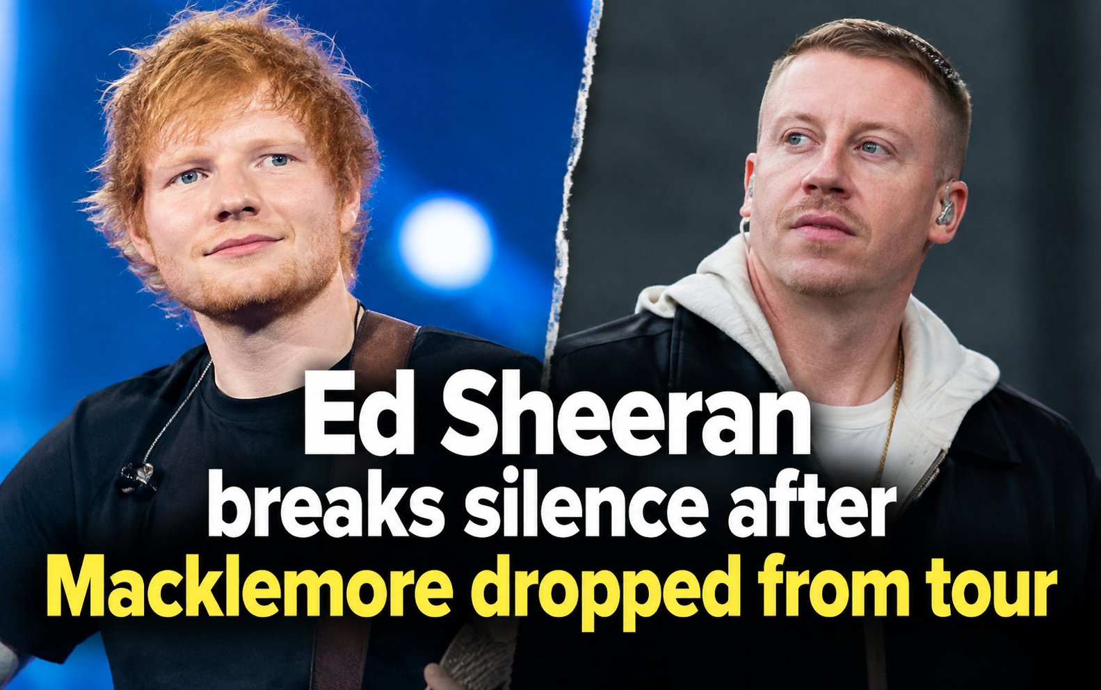 Macklemore Was Dropped From Tour