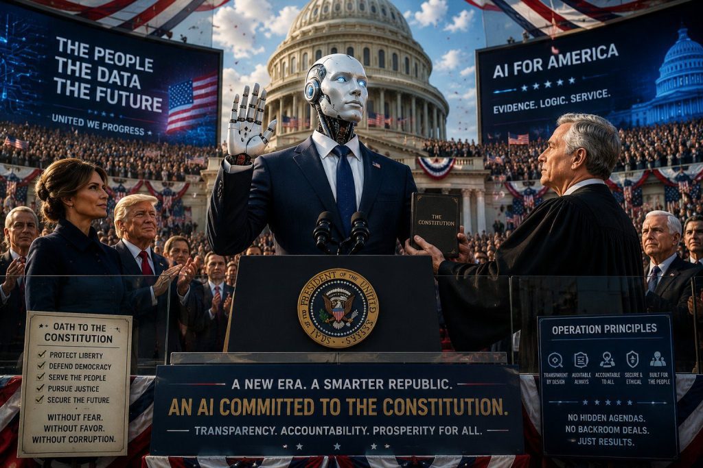 The First AI President