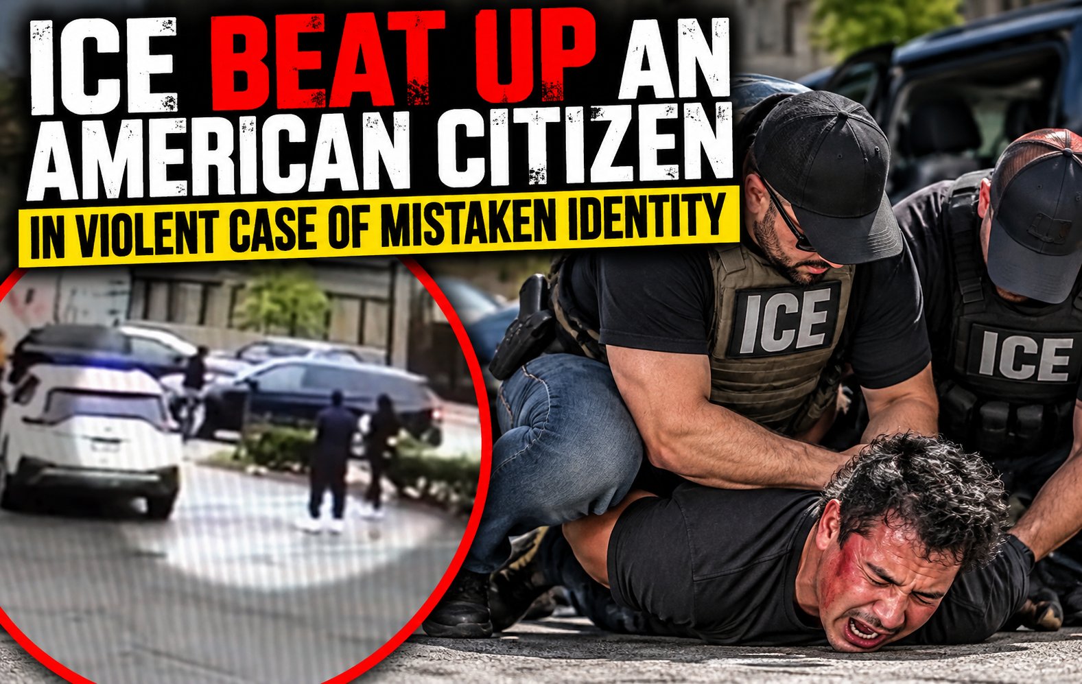 ICE Chicago beating
