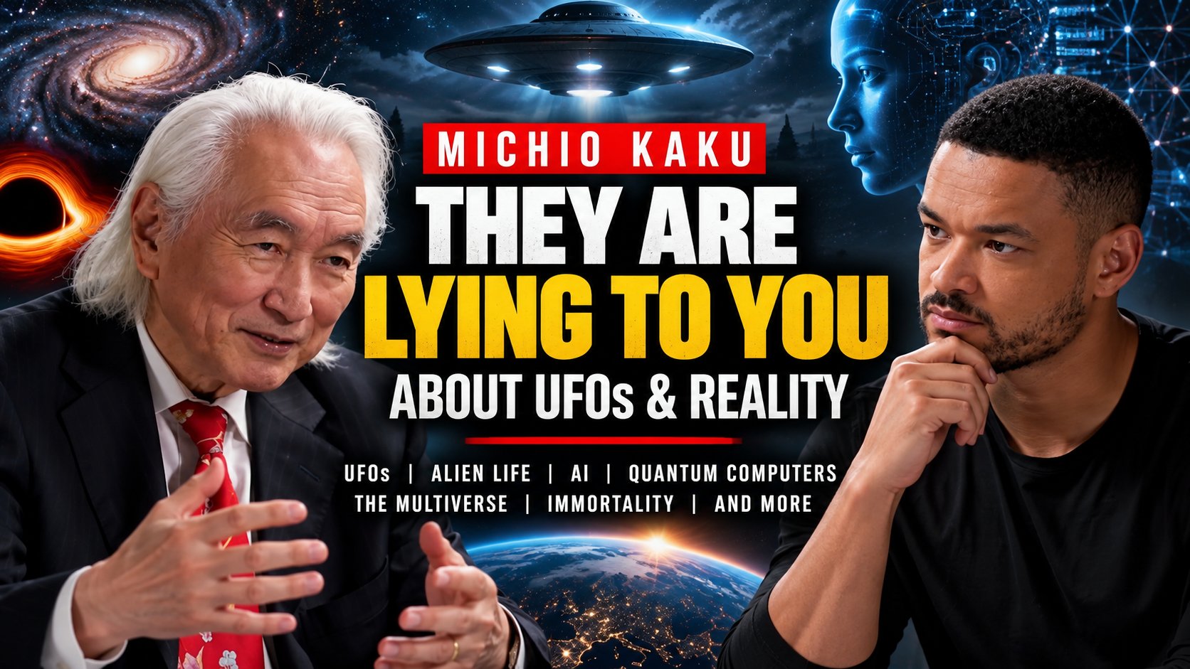 Michio Kaku UFO Reality Interview