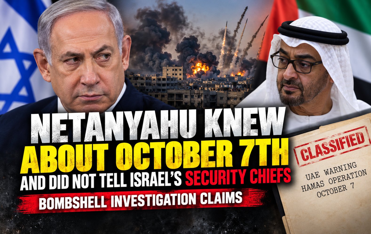 Netanyahu knew about oct 7th