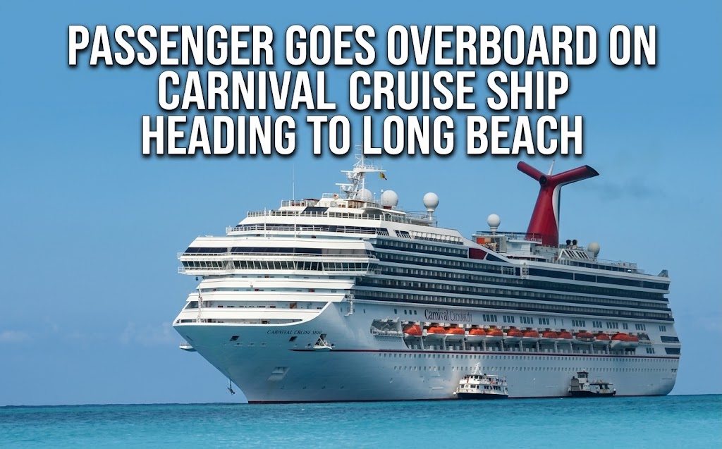 Passenger goes overboard on cruise