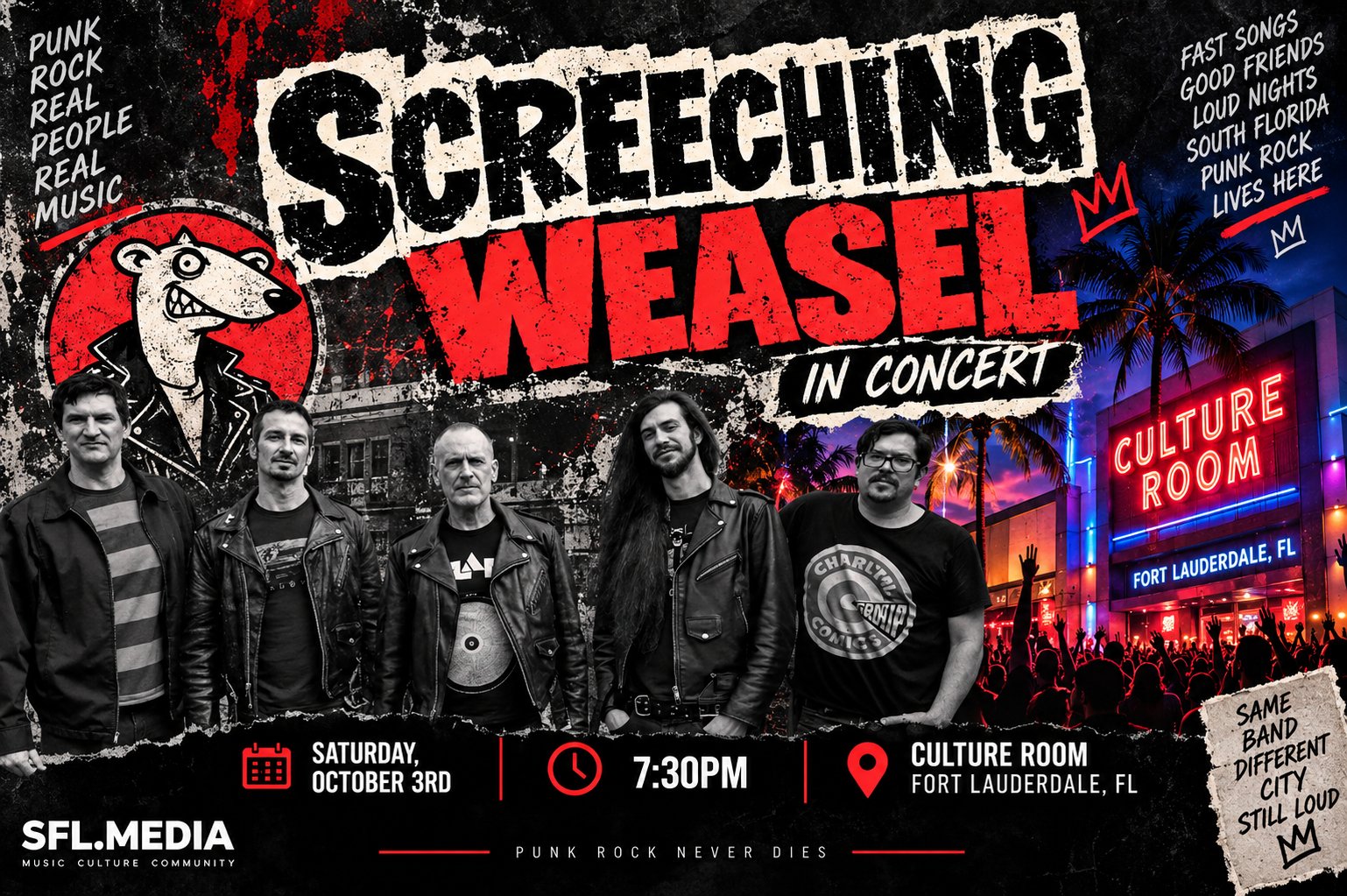 screaching weasel photo