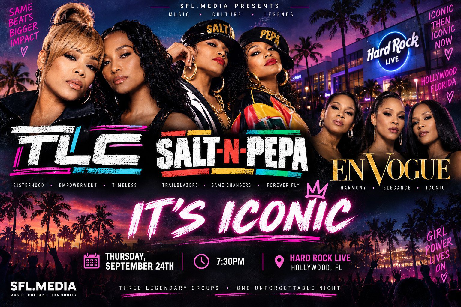 TLC, En Vogue, Salt n Pepa