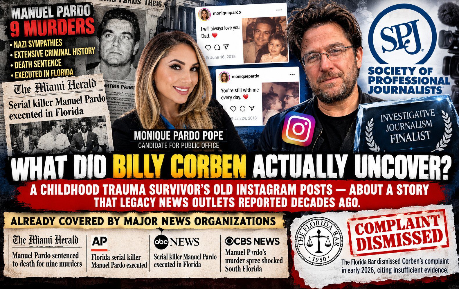 Billy Corben Harassment of Monique Pope 
