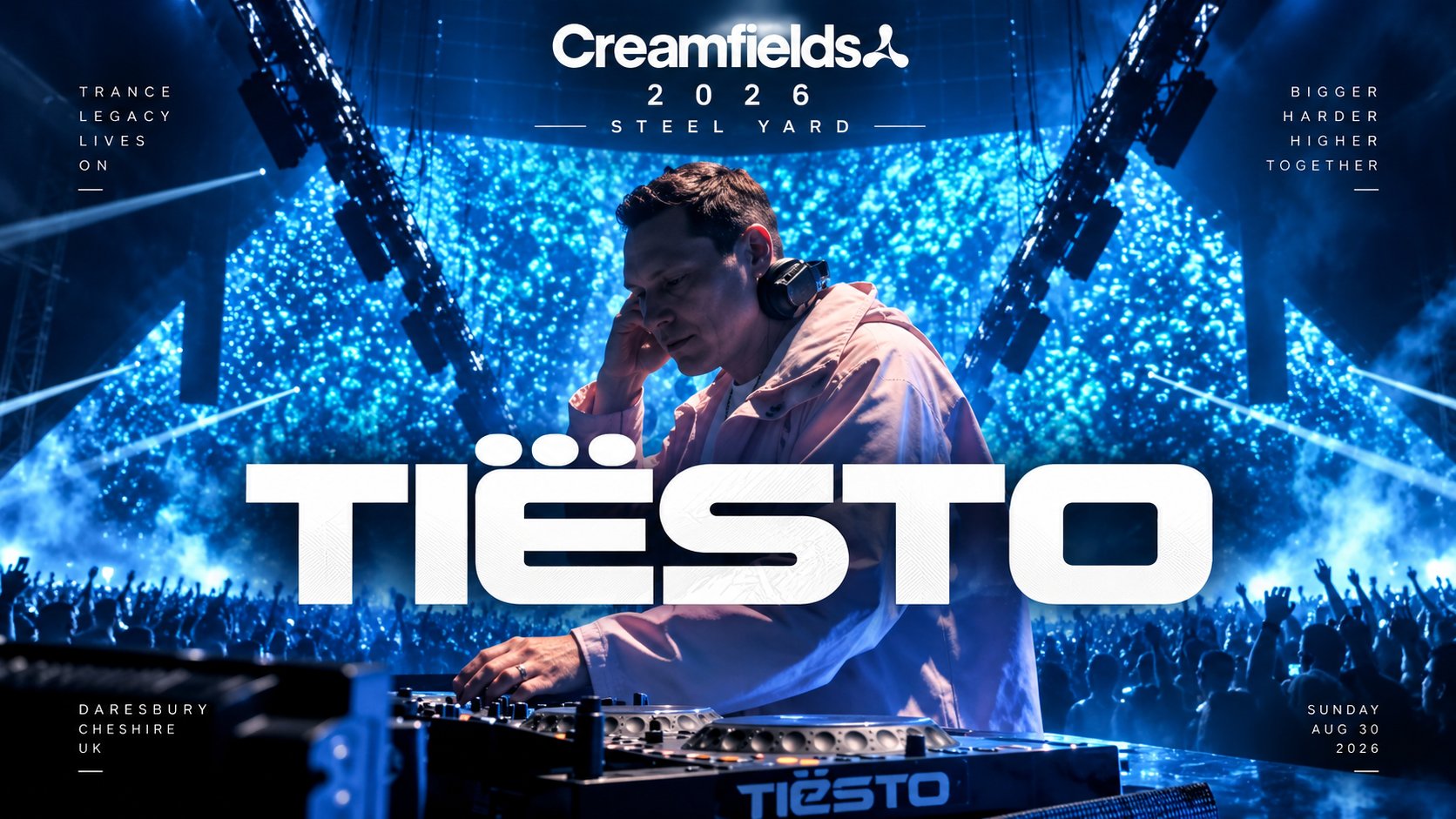 Tiesto at Creamfields