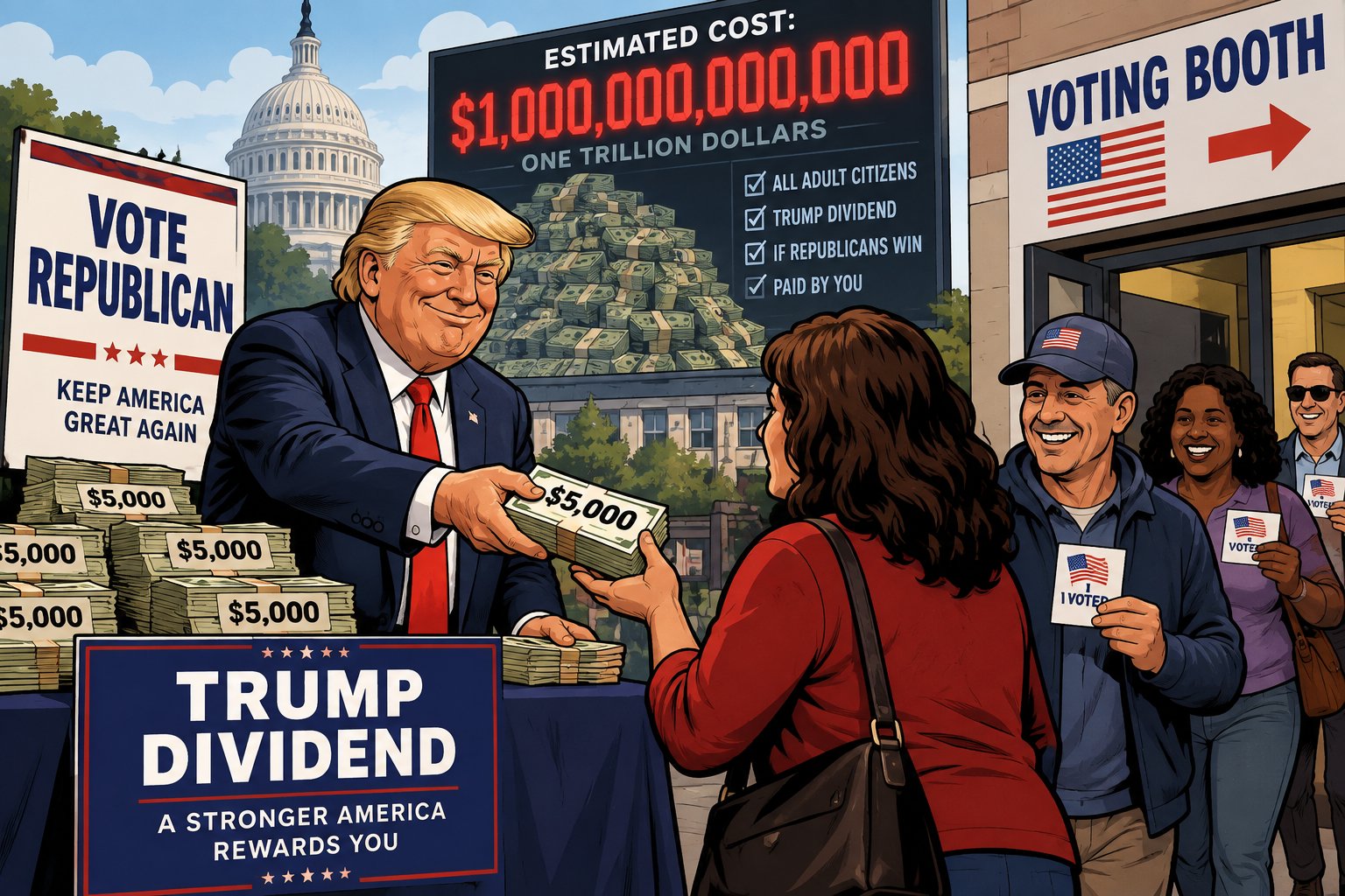 Trump Buying Votes for $5,000