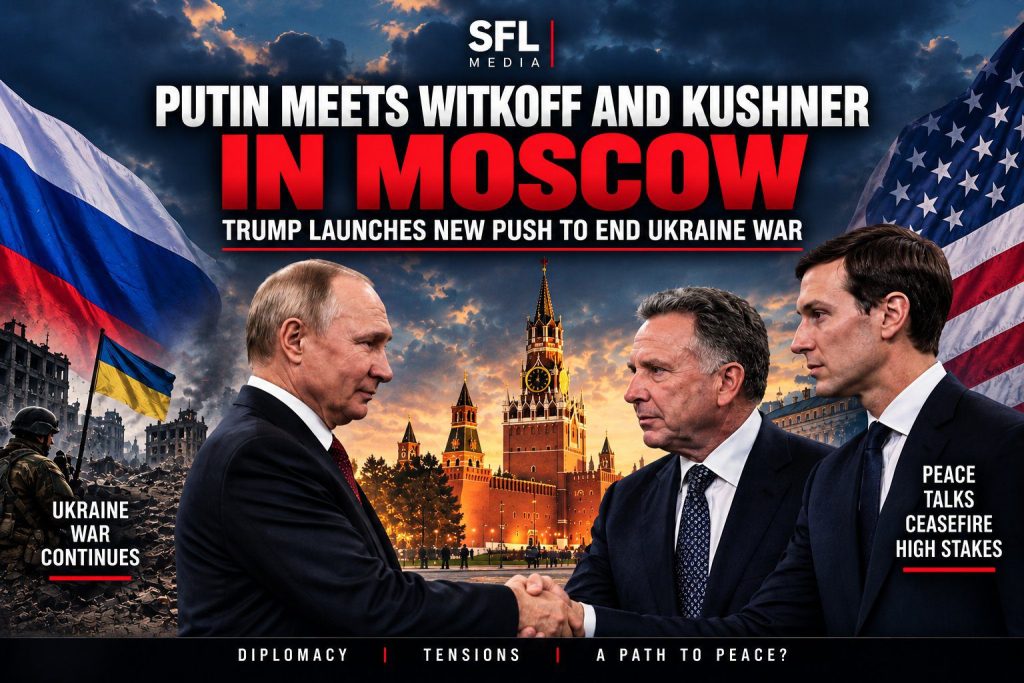 Witkoff and Kushner to Moscow for High Stakes Putin Talks