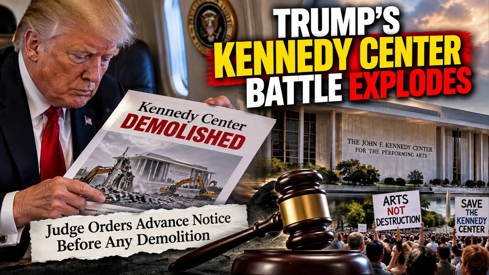 Kennedy Center - Trump Demolition