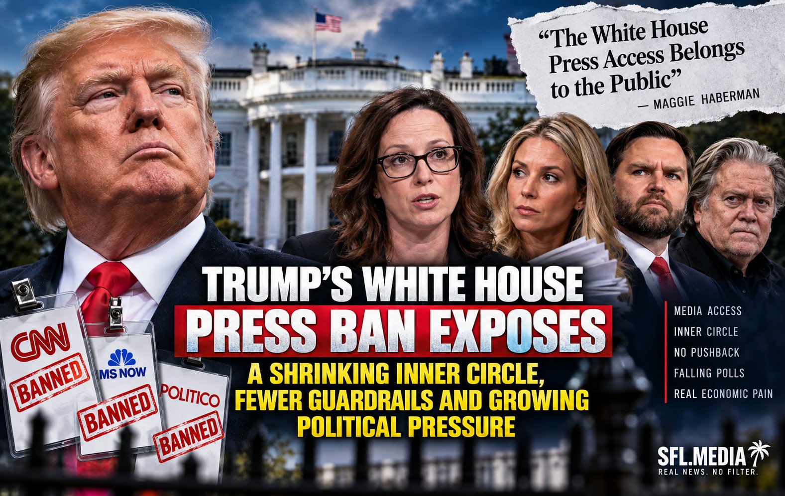 Donald Trump shrinking inner circle