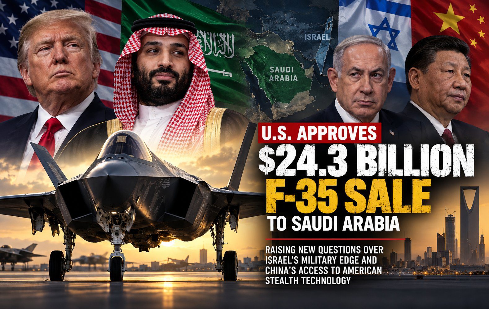 MSB, Saudi Arabia to get F-35s