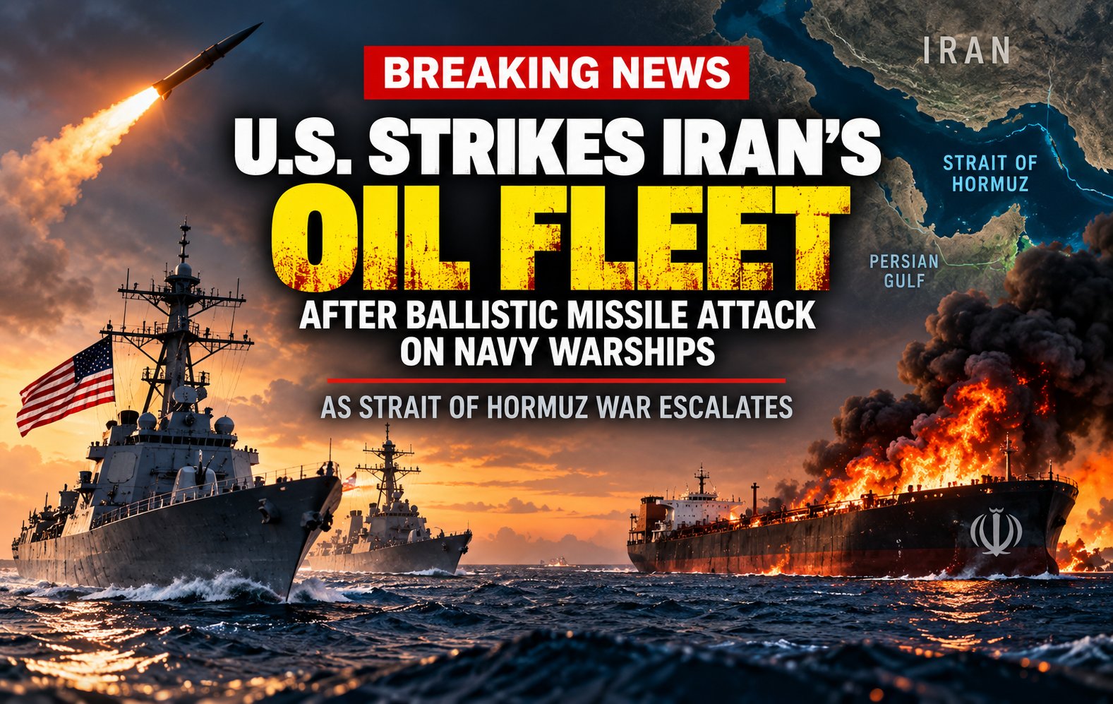 US Strikes Irans Oil Fleet