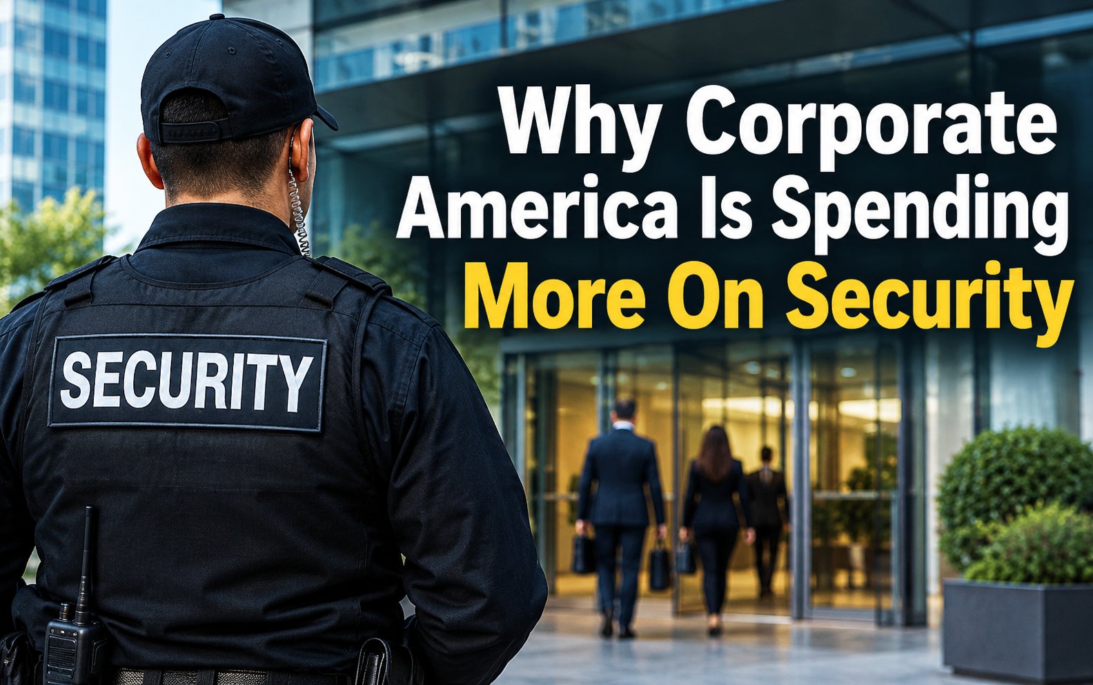 Corporate America Is Spending More On Security