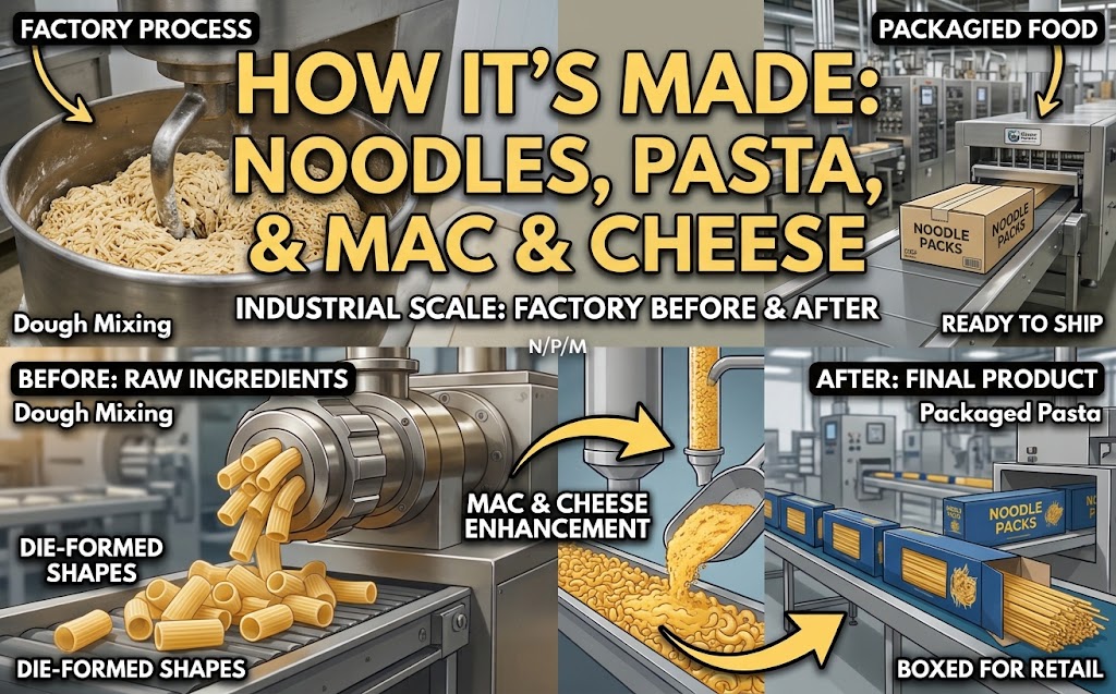 Pasta, Noodles And Mac & Chees