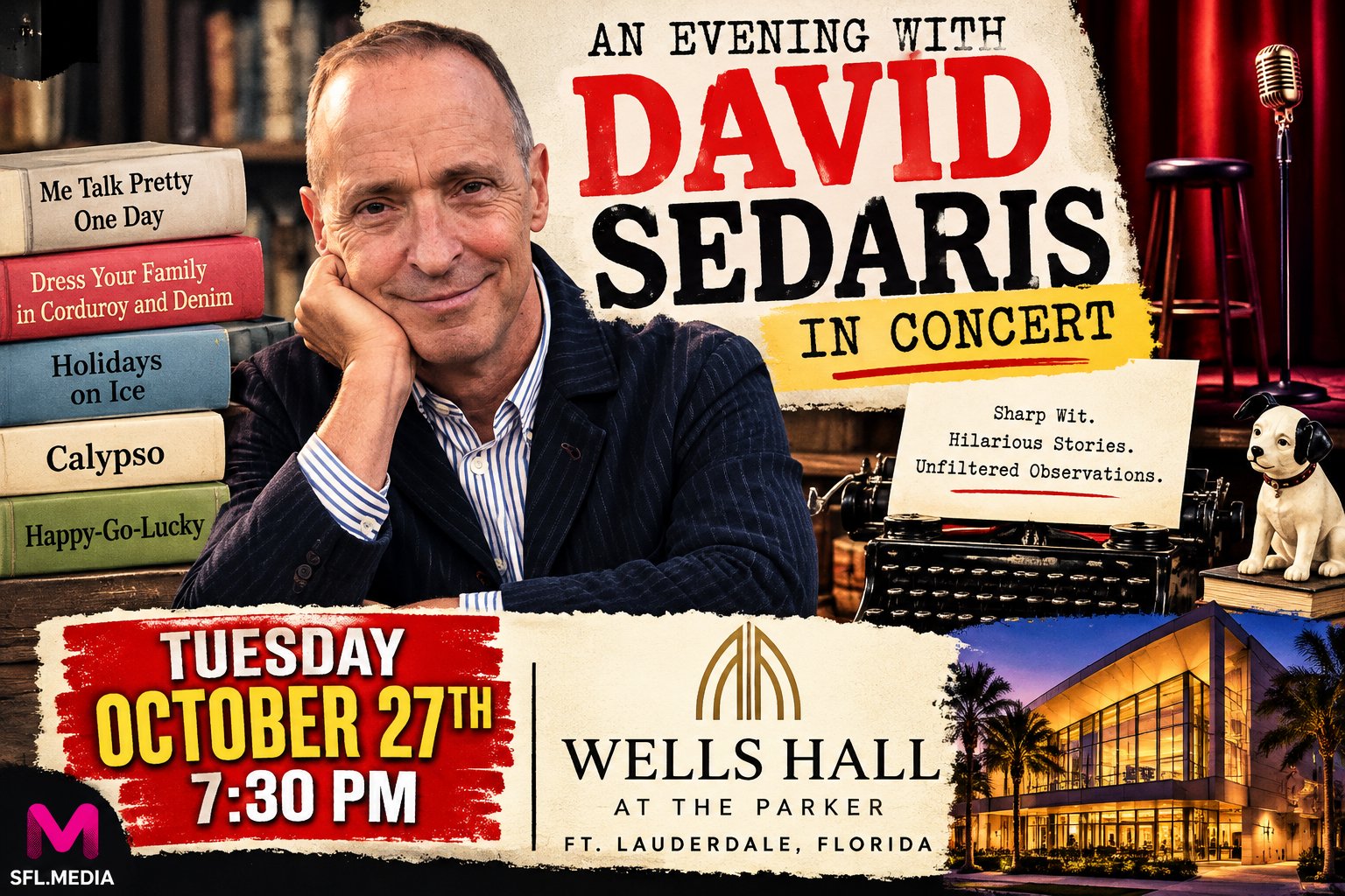 An Evening with David Sedaris An Evening with David Sedaris