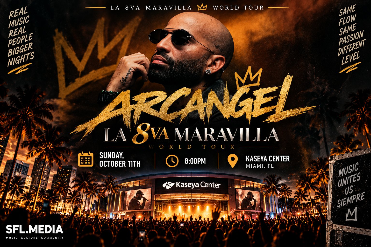 Arcángel La 8va Maravilla Tour Arcángel La 8va Maravilla Tour