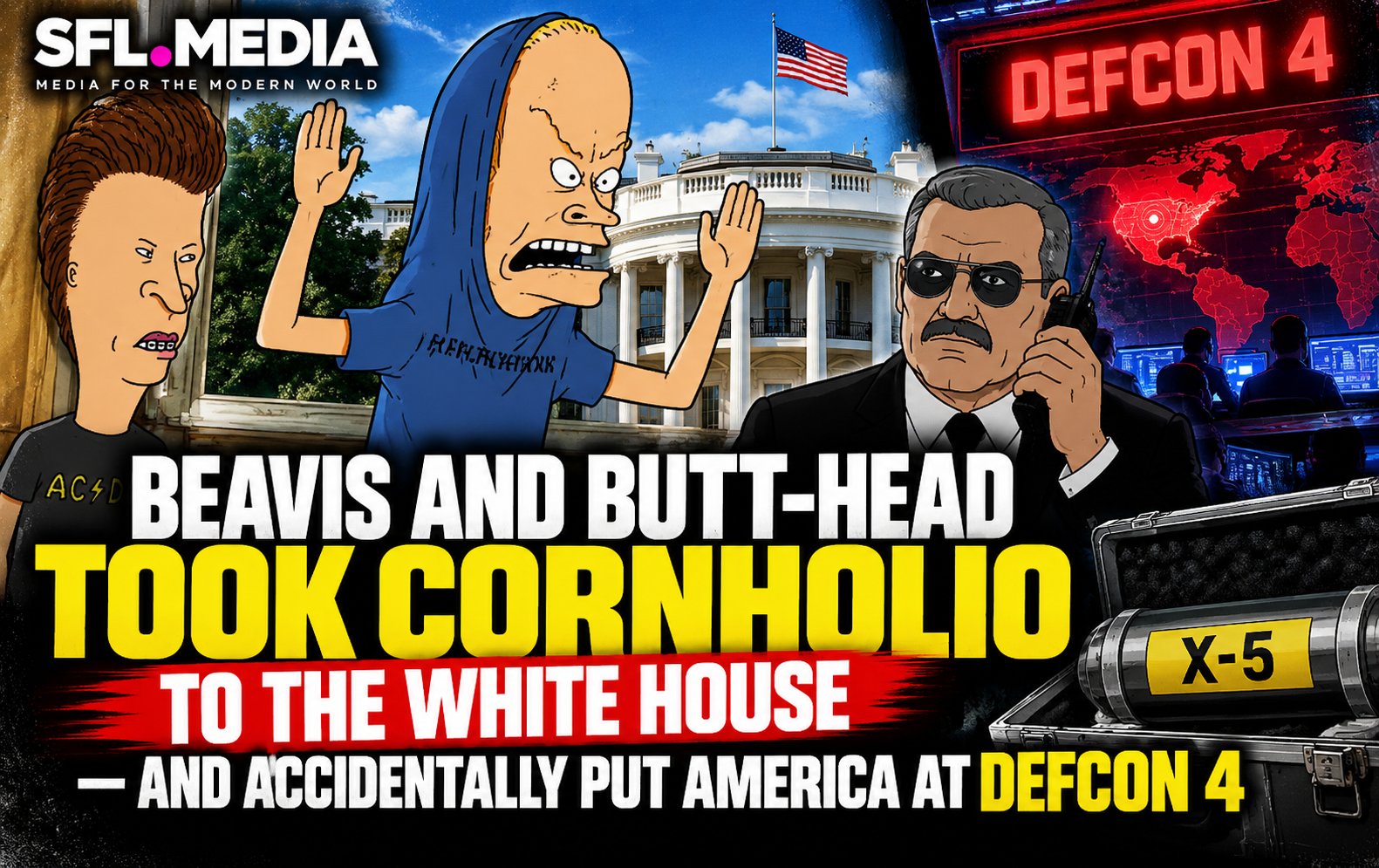 Beavis and Butt Head DEFCON 4 Chaos