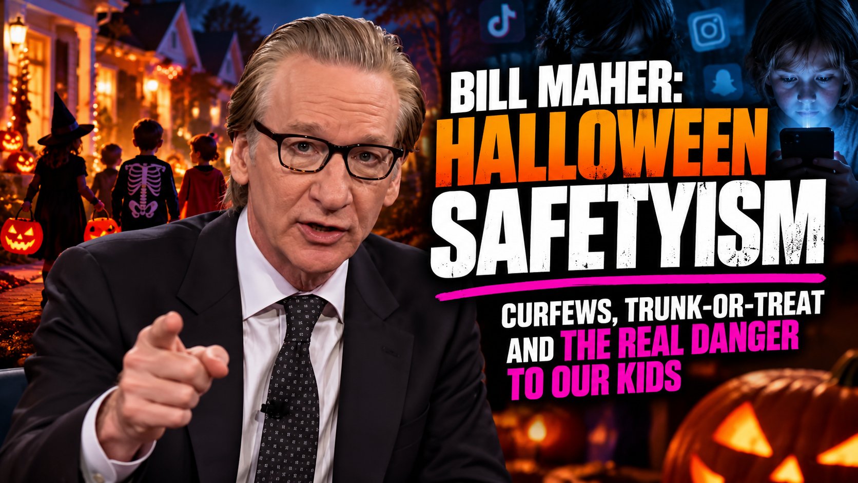 Bill Maher Halloween Safetyism Debate