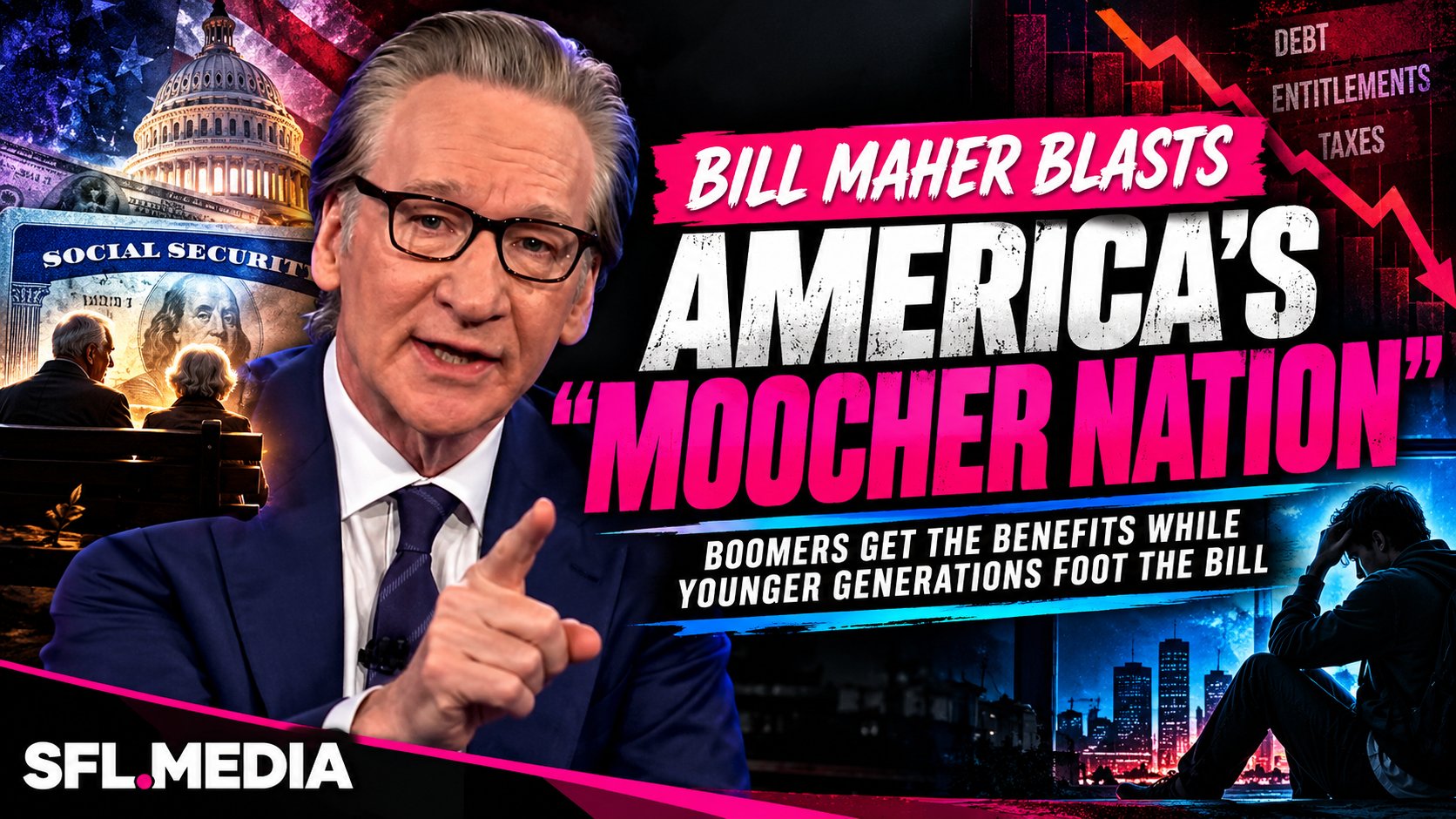 Bill Maher’s Generational Spending Clash