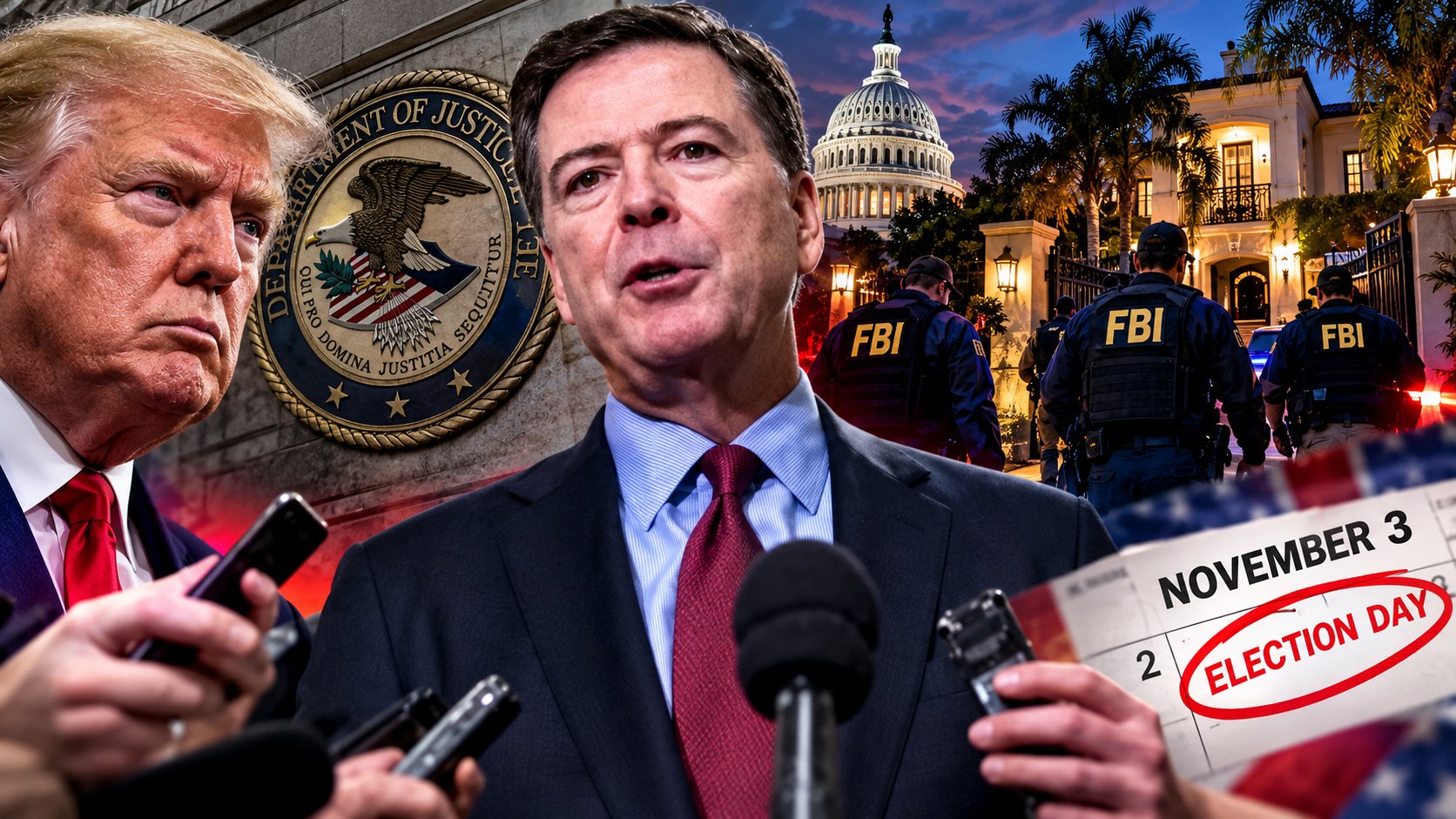 Breaking News Comey DOJ and Election Day
