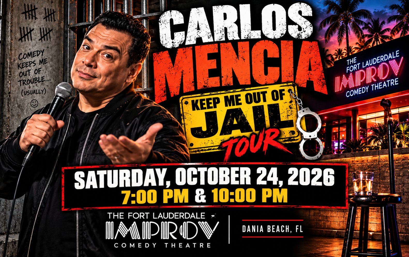 Carlos Mencia Keep Me Out of Jail
